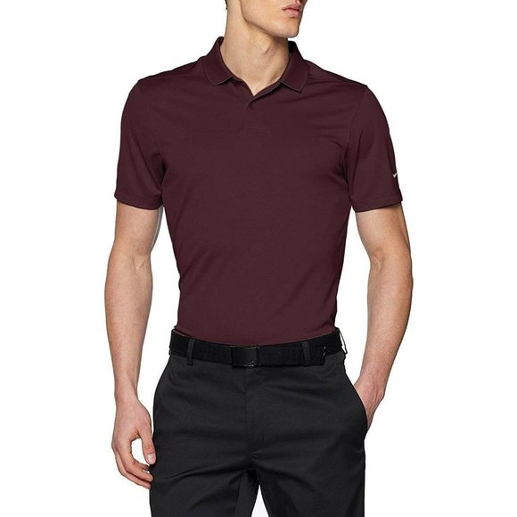 Nike Other - Nike Dry Victory Men’s Golf Polo (Burgundy Crush/Black, Small US) 891881-652 NEW